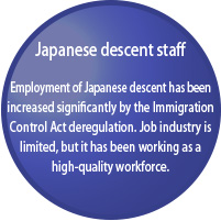 Japanese descent staff